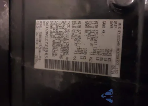 2020 Nissan Rogue Sv Intelligent Awd z USA, uszkodzony, nr VIN 5N1AT2MV0LC725965